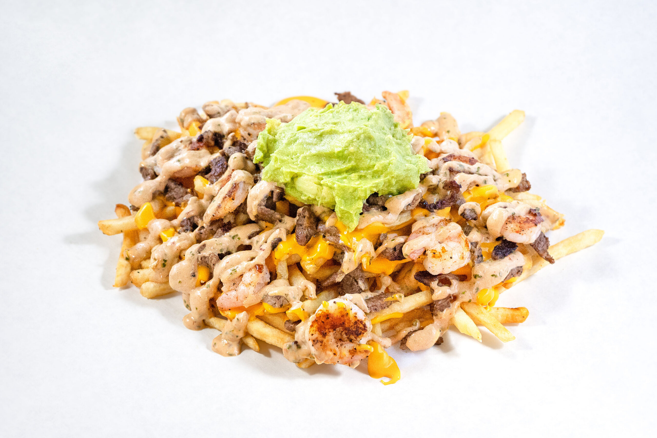 Funky Fries and Burgers loaded fries