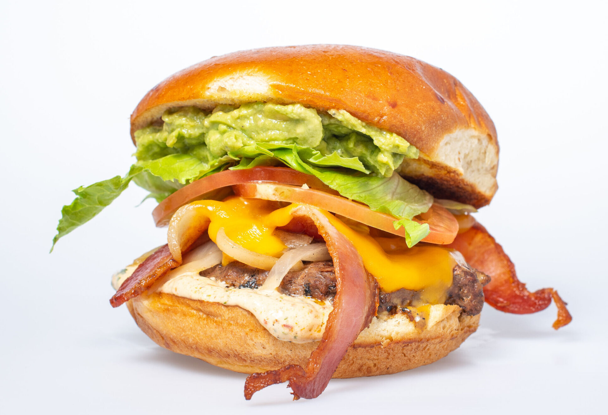 Funky Fries and Burgers loaded burger